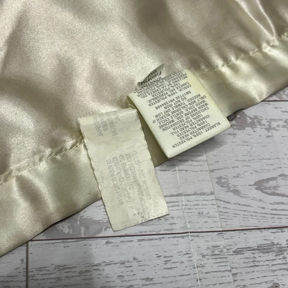 Cloud Island Brown Puppy Dog Plush Baby Security Blanket Satin Trim FAIR